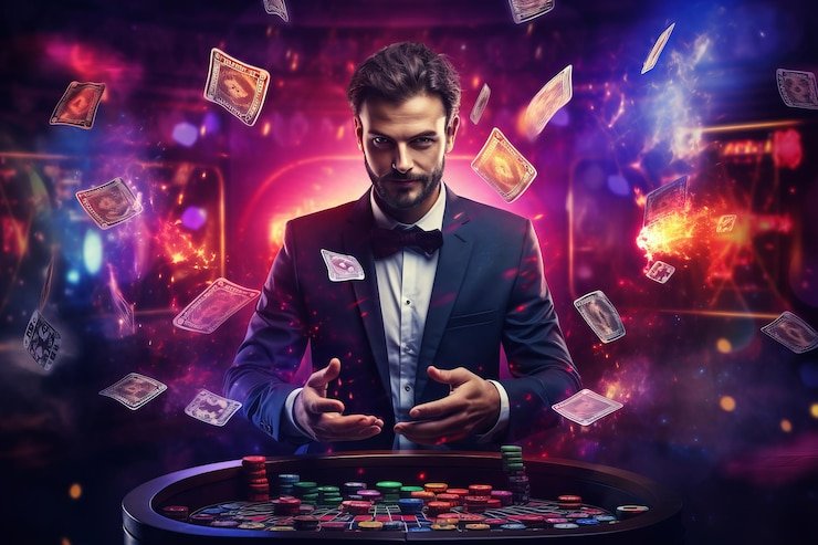Antarmuka Dragon Tiger spaceman game menampilkan statistik permainan dan kontrol taruhan